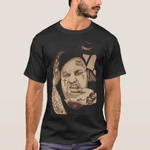 T-shirt Jelly Roll Portrait Dessiné À La Main