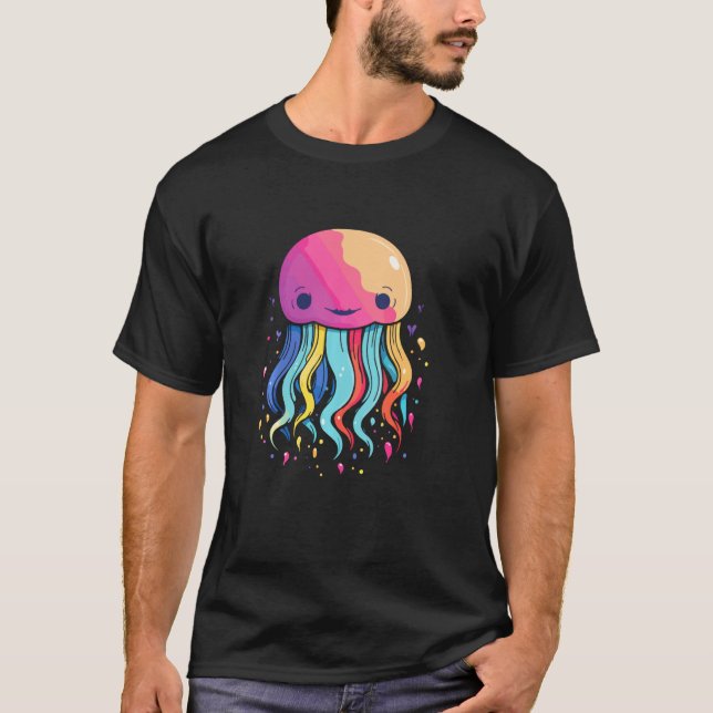 T-shirt Jellyfish Long Sleeve (Devant)