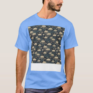 T-shirt Jellyfish Motif sans mer Jelly Poisson Mari aquati
