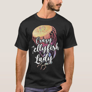 T-shirt Jellyfish Ocean Animals Aquarium Tank Jelly Fish