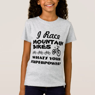 T-Shirt J'emballe des vélos de montagne, ce qui est la