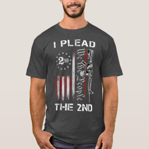 T-shirt J'Emporte Le 2ème Nous Le Peuple USA Drapeau AR15 