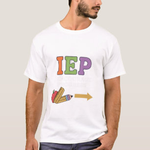 T-shirt J'Encourage Le Progrès Du Thé De L'École D'Éducati