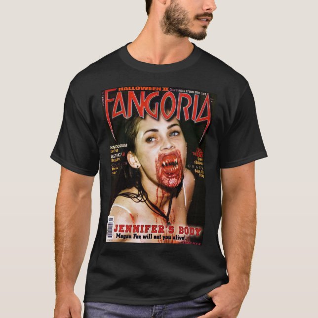 T-shirt Jennifer&x27;s Body Megan Fox Magazine Cover Essen (Devant)