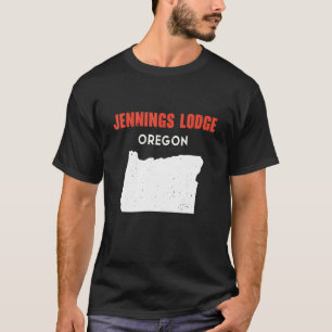 T-shirt Jennings Lodge Oregon États-Unis Amérique Voyage O