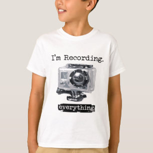 T-shirt J'enregistre tout