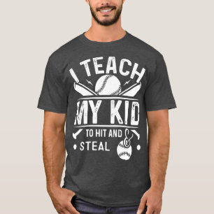 T-shirt J'Enseigne À Mon Enfant À Frapper Et À Voler