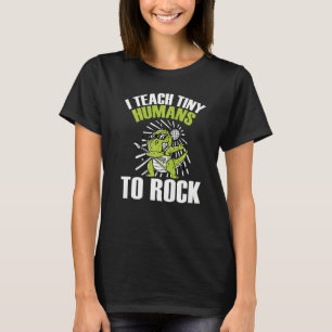 T-shirt J'enseigne aux tout-petits à déchirer la musique d