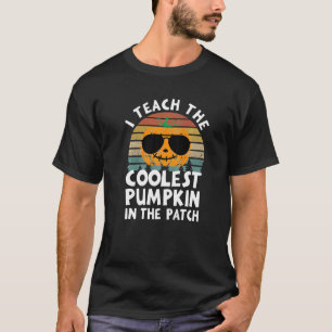 T-shirt J'Enseigne Le Citrouille Le Plus Coolé Sur Le Chem