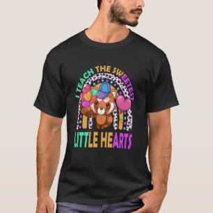 T-shirt J'Enseigne Le Coeur Le Plus Doux Rainbow Valenti