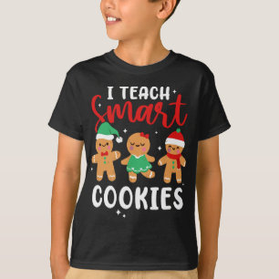 T-shirt J'Enseigne les biscuits intelligents Pain d'épice