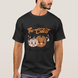 T-shirt J'Enseigne Les Citrouilles Les Plus Couteux À L'Éc