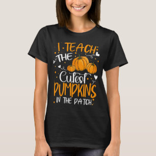 T-shirt J'Enseigne Les Citrouilles Les Plus Couteux Dans L