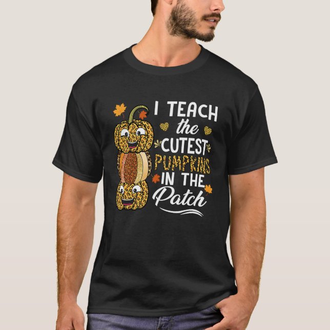 T-shirt J'Enseigne Les Citrouilles Les Plus Couteux Dans L (Devant)