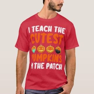 T-shirt J'Enseigne Les Citrouilles Les Plus Couteux Dans L