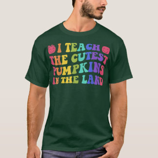 T-shirt J'Enseigne Les Citrouilles Les Plus Couteux Dans L