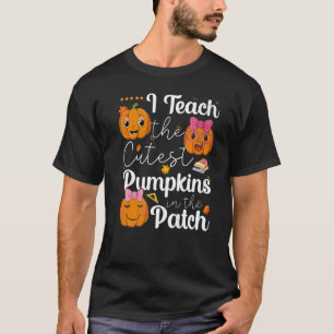 T-shirt J'Enseigne Les Citrouilles Les Plus Couteux Dans L