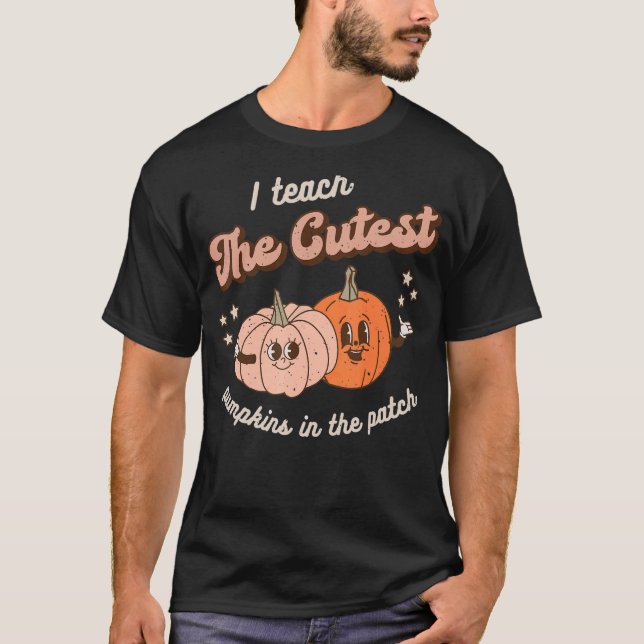 T-shirt J'Enseigne Les Citrouilles Les Plus Couteux Dans L (Devant)