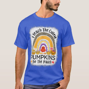 T-shirt J'Enseigne Les Citrouilles Les Plus Cuttes Dans Le