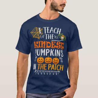 T-shirt J'Enseigne Les Citrouilles Les Plus Géniaux Dans L