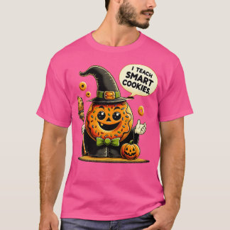 T-shirt J'enseigne les cookies intelligents professeur Hal