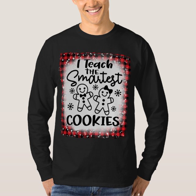 T-shirt J'Enseigne Les Cookies Les Plus Simples Enseignant (Devant)