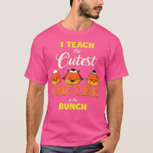 T-shirt J'enseigne les cornes de bonbons les plus mignonne