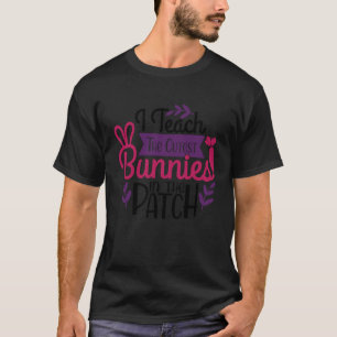 T-shirt J'Enseigne Les Lapins Les Plus Couteux Dans Le Pat