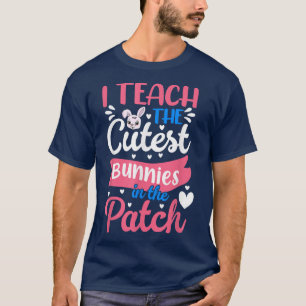 T-shirt J'Enseigne Les Lapins Les Plus Couteux Dans Le Pat