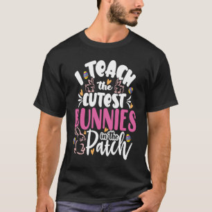 T-shirt J'Enseigne Les Lapins Les Plus Couteux Dans Le Pat