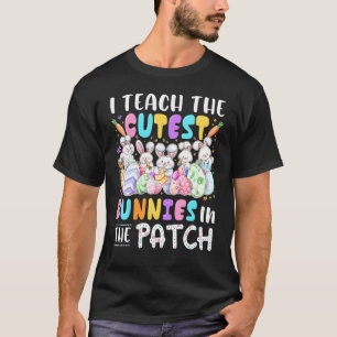T-shirt J'Enseigne Les Lapins Les Plus Couteux Dans Le Pat