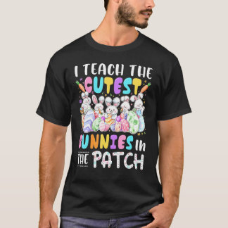 T-shirt J'Enseigne Les Lapins Les Plus Couteux Dans Le Pat