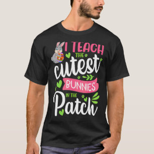T-shirt J'Enseigne Les Lapins Les Plus Cuttes Dans Le Maig