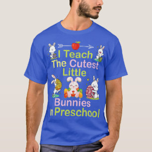 T-shirt J'Enseigne Les Petits Lapins Les Plus Couteux Dans