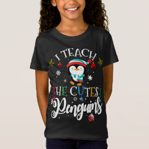 T-Shirt J'enseigne les pingouins les plus mignons, les mig