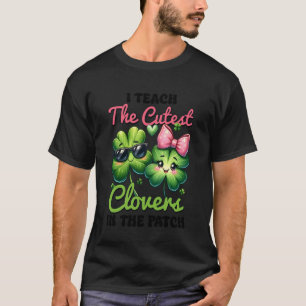 T-shirt J'enseigne les trèfles les plus mignons dans la pa