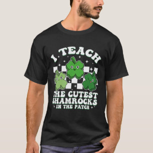 T-shirt J'enseigne les trèfles les plus mignons Prof groov