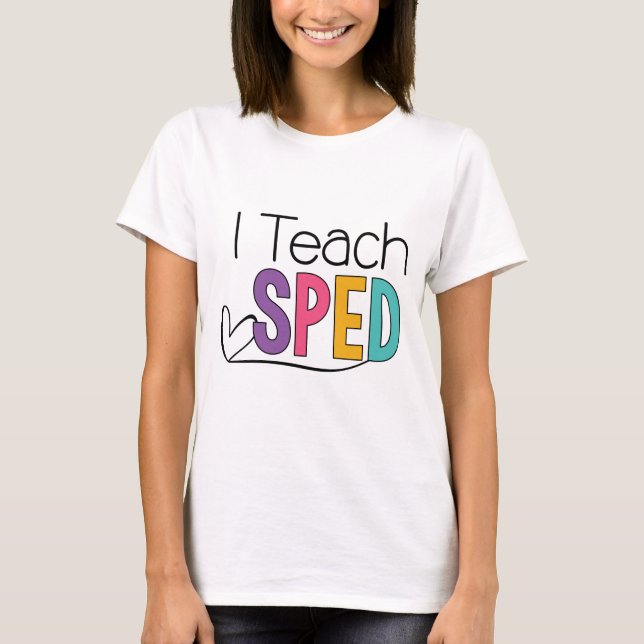 T-shirt J'Enseigne SPED Tee (Devant)