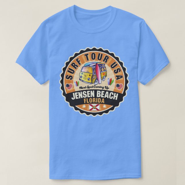 T-shirt Jensen Beach Floride 2 (Design devant)