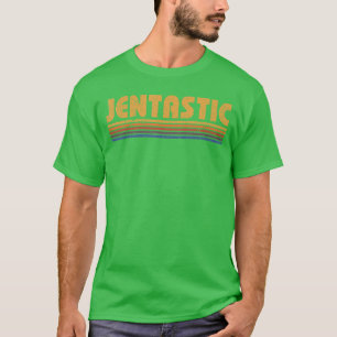 T-shirt Jentastique Nom Prénom Rétro Drôle Jen Jennifer fa