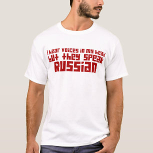 T-shirt J'entends des voix dans ma tête