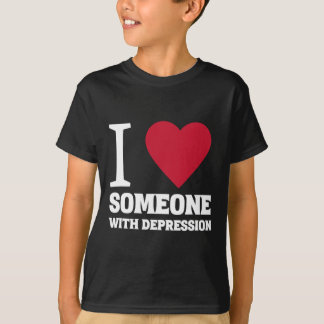 T-shirt J'Envie Quelqu'Un Avec Une Sensibilisation À La Dé
