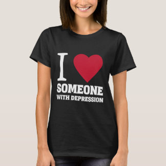 T-shirt J'Envie Quelqu'Un Avec Une Sensibilisation À La Dé