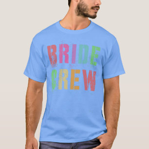 T-shirt J'ÉPOUSE ÉQUIPAGE BRIDE CREW Enterrement de vie de