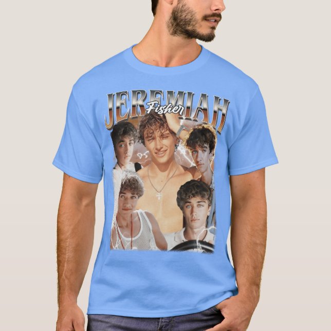 T-shirt Jeremiah Fisherhe Summer Iurned Pretty funny (Devant)