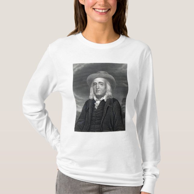 T-shirt Jeremy Bentham de la 'galerie des portraits (Devant)