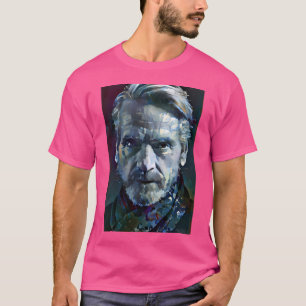 T-shirt Jeremy Irons Portrait