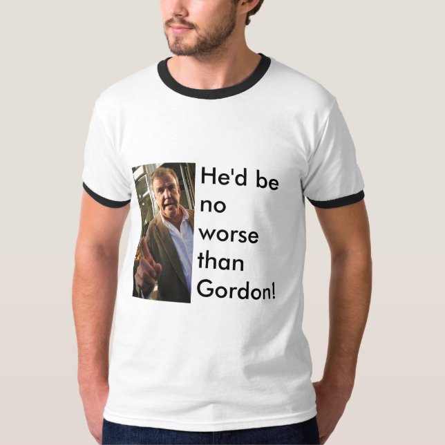 T-shirt jeremyclarckson, il ne serait pas plus mauvais que (Devant)