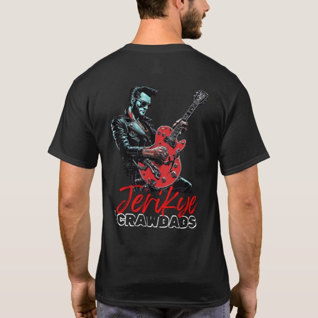 T-shirt Jerikye et la Chemise des Crawdads (Dos)