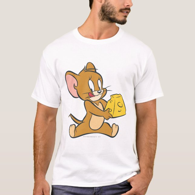 T-shirt Jerry aime son fromage (Devant)